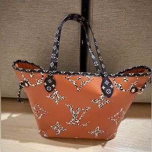 Authentic Louis Vuitton Monogram Giant Jungle Neverfull MM